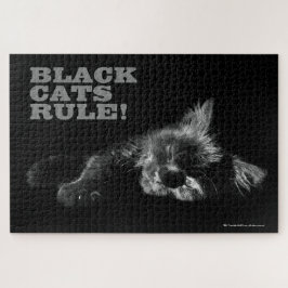 Quebra-cabeça Regra dos Gatos Negros - Alô Sonolento - Escuridão