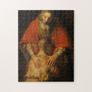 Quebra-cabeça Regresso do Filho Prodígio por Rembrandt