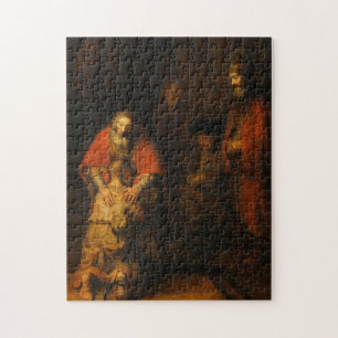 Quebra-cabeça Regresso do Filho Prodígio por Rembrandt van Rijn