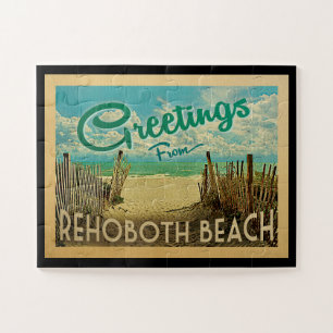Quebra-cabeça Rehoboth Beach Viagens vintage
