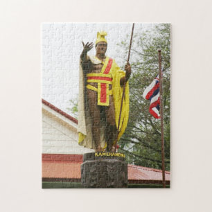 Quebra-cabeça Rei Kamehameha Estátua