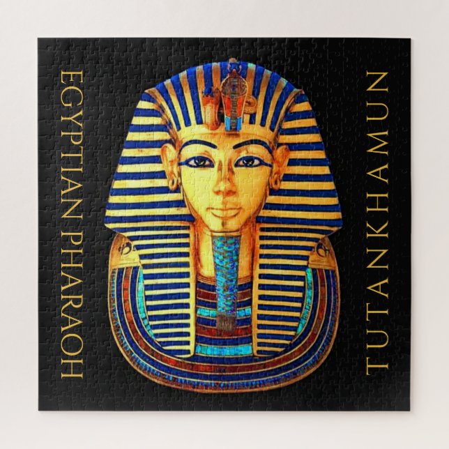 Quebra-cabeça Rei Tutankhamun Antigo Faraó Egípcio Calming (Vertical)