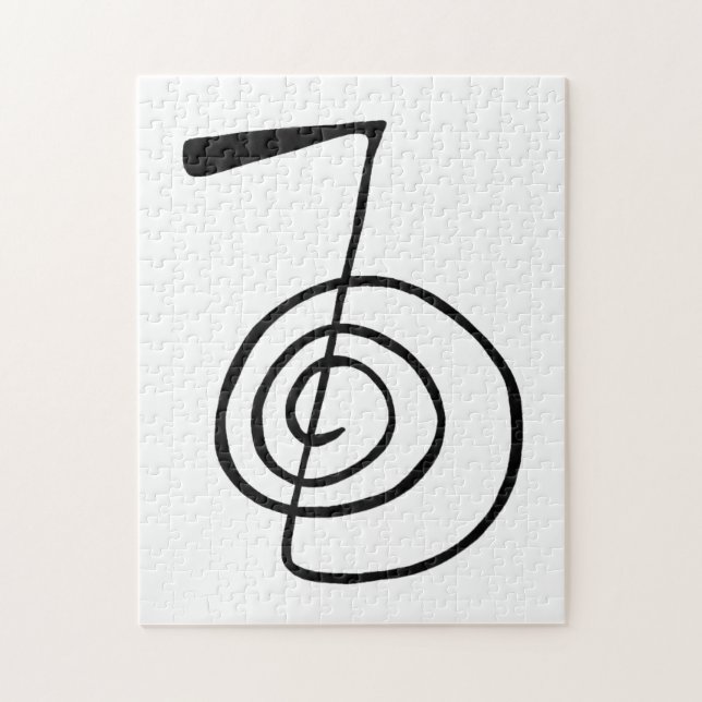 Quebra-cabeça Reiki: Cho Ku Rei: O Símbolo de Energia (Vertical)