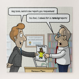 Quebra-cabeça Relatório de Classificação Contábil Punny Jigsaw Q