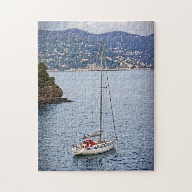 Quebra-cabeça Relaxação de feriado à vela - 11x14 - 252 pcs. (Vertical)