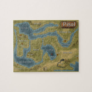 Quebra-cabeça Relkili Sun Pisal Map Art Cobrir