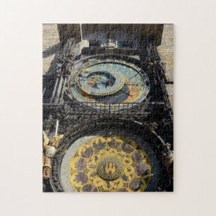 Quebra-cabeça Relógio de Praga e Astronômico - Orloj/Tchecia