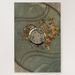 Quebra-cabeça Relógio maravilhoso de steampunk
