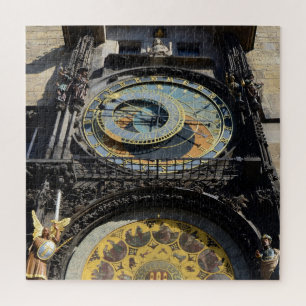 Quebra-cabeça Relógio Praga e Astronômico - Orloj/Tchecia