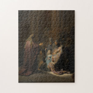 Quebra-cabeça Rembrandt, O Cântico de Elogios de Simeon - Belas