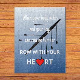 Quebra-cabeça Removendo citação motivacional azul