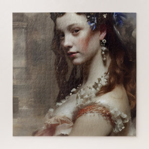 Quebra-cabeça Renascimento Princesa AI gerou arte de fantasia