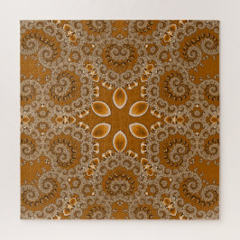 Quebra-cabeça Renda Fractal de Caramelo
