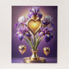 Quebra-cabeça Render radiante Iris Blossom 3D por Neskie D