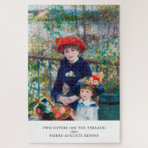 Quebra-cabeça Renoir "Duas Irmãs (No Terreno)" Belas Artes