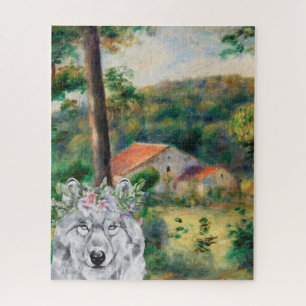 Quebra-cabeça Renoir Environs de Briey e o Lobo Rico