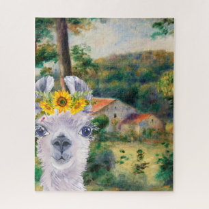 Quebra-cabeça Renoir Environs de Briey e o Rico Llama