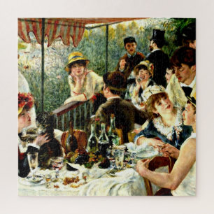 Quebra-cabeça Renoir - Luncheon do Partido Barco