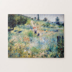 Quebra-cabeça Renoir - Path Leading through Tall Grass