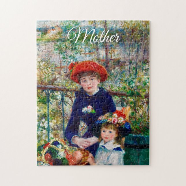 Quebra-cabeça Renoir’s Mother and Child Puzzle (Vertical)