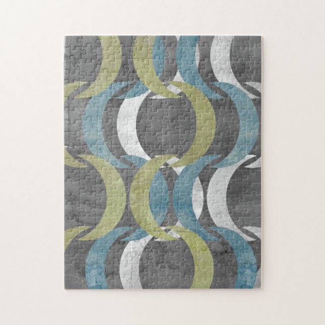 Quebra-cabeça Repetição Geométrica I (Vertical)