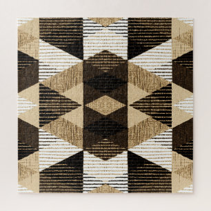 Quebra-cabeça Repetir Geometria: Design de Fundo Texturizado