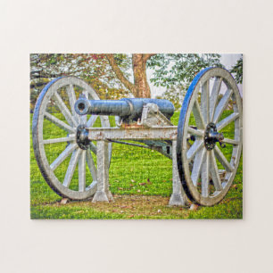Quebra-cabeça Réplica Cannon Nova Escócia Canadá.
