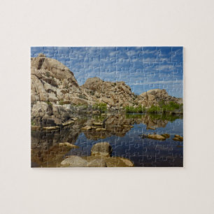 Quebra-cabeça Represa Barker Reflexão em Joshua Tree I