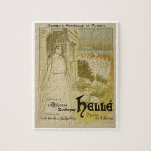 Quebra-cabeça Reprodução de uma propaganda de poster a ópera