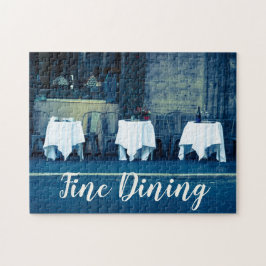 Quebra-cabeça Restaurante de Jantar fino para Comida Lover e Gou