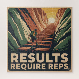 Quebra-cabeça Resultados Requerem Repetições