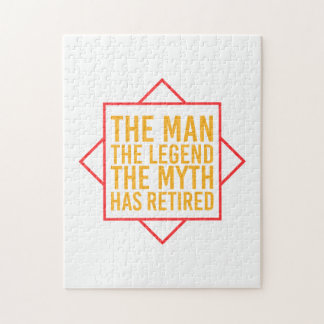 Quebra-cabeça Retirada O Homem O Mito A Lenda Se aposentou