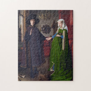 Quebra-cabeça Retrato 1434 de JANEIRO CAMIONETE EYCK- Arnolfini