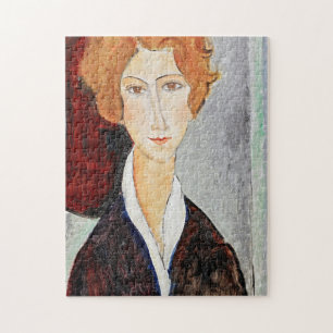 Quebra-cabeça Retrato da Mulher, Modigliani