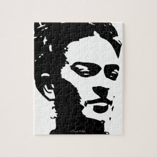 Quebra-cabeça Retrato da sombra de Frida