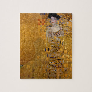 Quebra-cabeça Retrato de Adele Bloch-Bauer de Gustav Klimt 1907