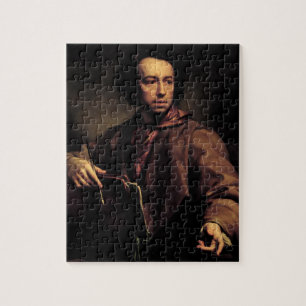 Quebra-cabeça Retrato de auto, 1773 (óleo no painel)