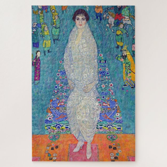 Quebra-cabeça Retrato de Elisabeth Lederer, Gustav Klimt (Vertical)