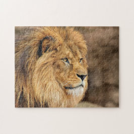 Quebra-cabeça Retrato de Foto do Leão