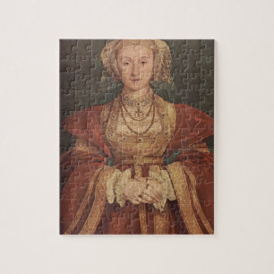 Quebra-cabeça Retrato de Hans Holbein- de Anne de Cleves