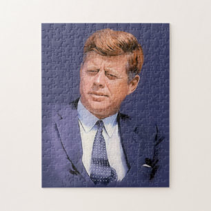 Quebra-cabeça Retrato de JFK