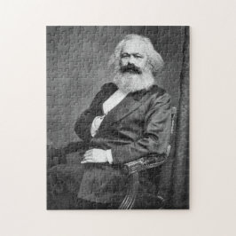 Quebra-cabeça Retrato de Karl Marx (Fundador do Marxismo)