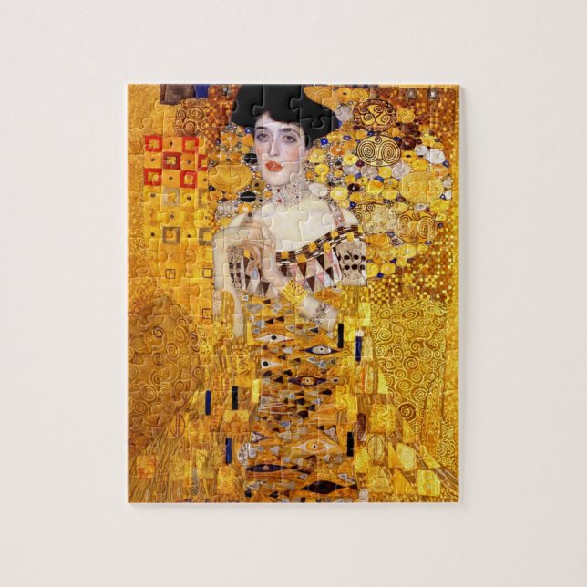 Quebra-cabeça Retrato de Klimt de Adele Bloch-Bauer que eu (Vertical)