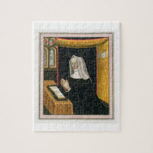 Quebra-cabeça Retrato de Margaret Beaufort, condessa de Richmon