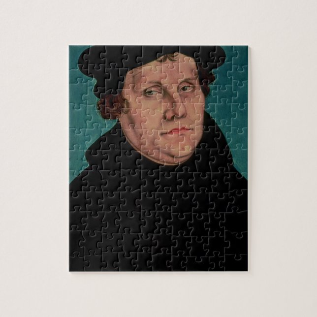 Quebra-cabeça Retrato de Martin Luther, 1529 (Vertical)