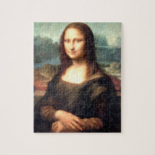 Quebra-cabeça Retrato de Mona Lisa Jigsen, de Leonardo da Vinci