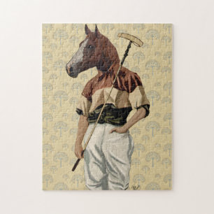 Quebra-cabeça Retrato de Polo Horse