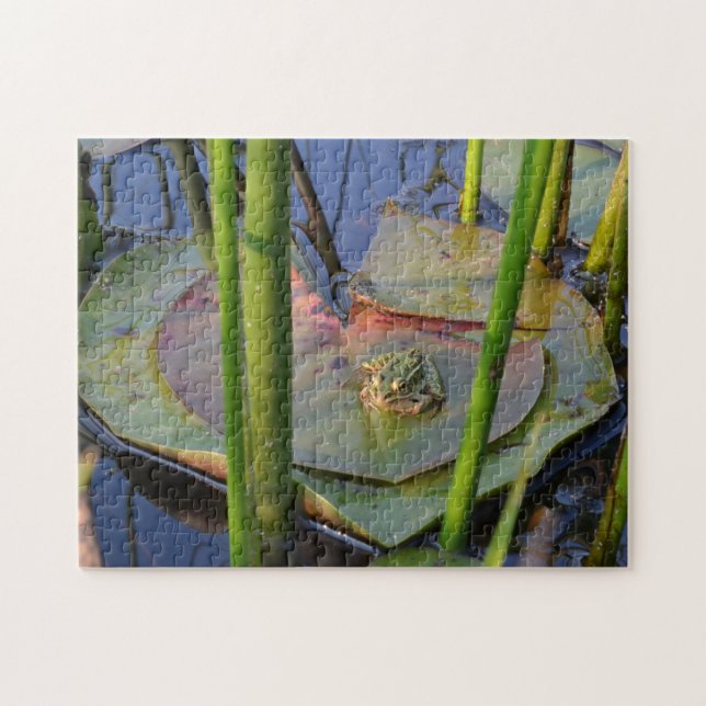 QUEBRA-CABEÇA RETRATO DE UM SAPO (Horizontal)