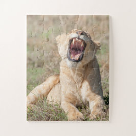 Quebra-cabeça Retrato de uma Leoa