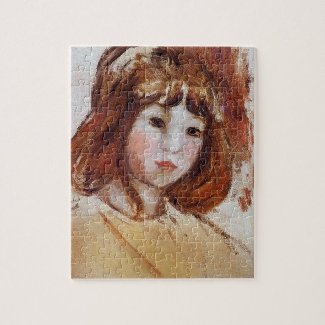 Quebra-cabeça Retrato de uma Menina (por Berthe Morisot) (Vertical)